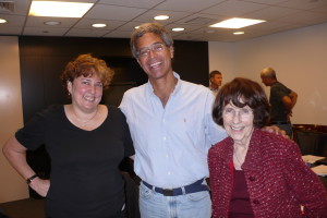 m2m U.S. Board Chair Dr. Donna Futterman (left), Dr. Mitch Besser, Marie Matthews